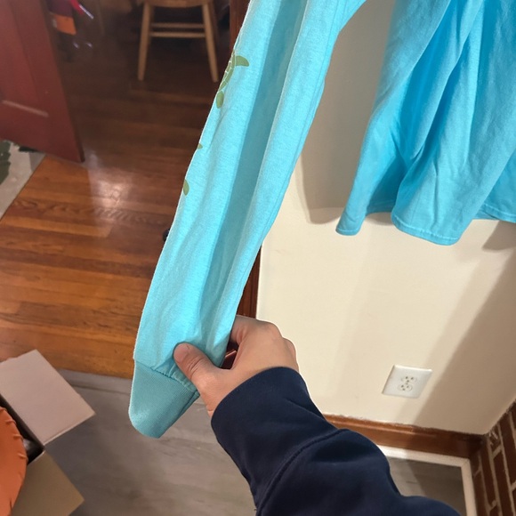 Simply Southern women’s size xxl Merry Bright Christmas turtle long sleeve shirt - Picture 4 of 4